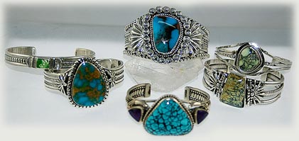 Men's Turquoise Bracelets by Durango Silver Co.
