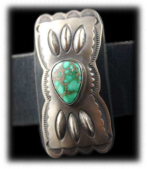 lime green Turquoise concho belt