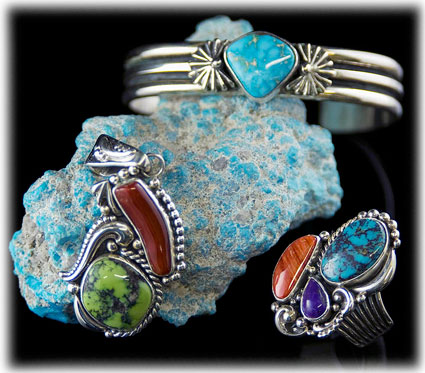 Blue Turquoise Jewelry