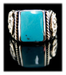 Blue Turquoise Ring