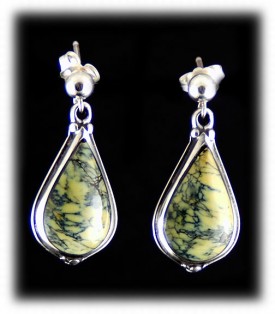 Brown Turquoise Earrings