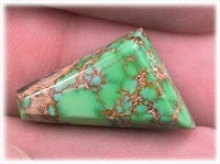 Lime Turquoise from Carico Lake Mine