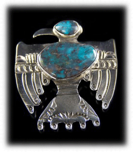Free Turquoise Eagle Pin