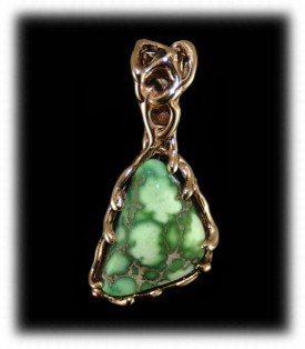Carico Lake Turquoise Pendant - waterwebbing