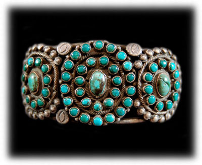 Kingman Turquoise Bracelet