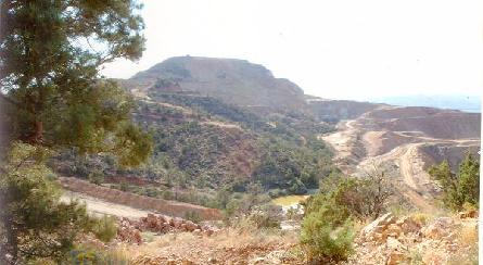 Kingman Turquoise Mine from a Distance.