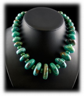 Round Turquoise Bead Choker