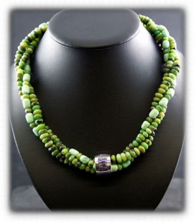 Turquoie Bead Necklace