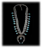 Old Pawn Navajo Turquoise Necklace