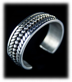 Sterling Silver Mens Bracelet