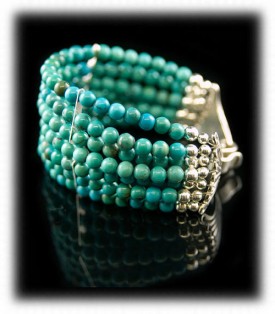 Turquoise Bead Bracelet