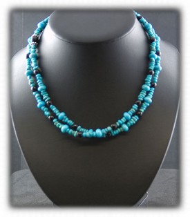 Blue Turquoise Necklace