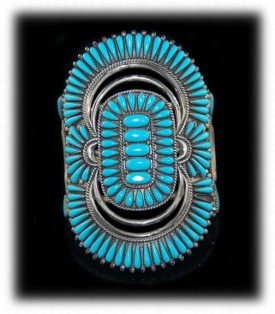 Sleeping Beauty Zuni Bracelet