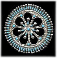 Zuni Needle Point Pin