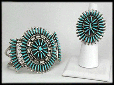 Zuni Needlepoint Jewlry
