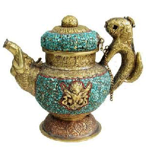 Tibetan Turquoise Vase