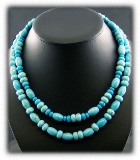 Turquoise Beaded Necklace