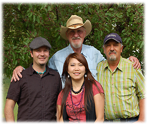 Dillon Hartman, Bill King, Nattarika Hartman, John Hartman