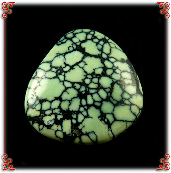 Natural Prince Variscite Cabochon Lot Mint Green Webbed Mixed