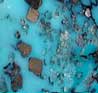 Ithaca Peak Pyrite in Blue