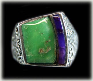 Orvil Jack Turquoise Ring
