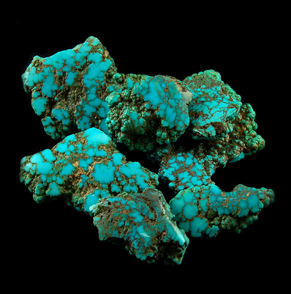 Natural Lone Mountain Mine Nevada blue turquoise Nugget Turquoise rough Nugget