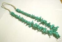 Santo Domingo Turquoise Nugget Necklace