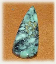 Snowville Variscite cabochon