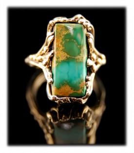 Royston Green American Turquoise Ring