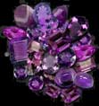 Picture of Amethysts the February Birthstones