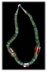 antique turquoise jewelry by the Santo Domingo