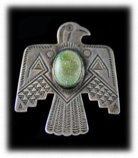 Vintage Navajo Thunderbird Pin