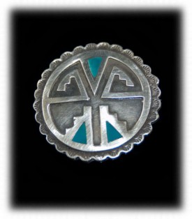 Vintage Turquoise Pin