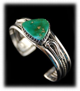 Authentic Royston Turquoise Bracelet by Durango Silver Company