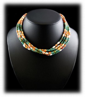 Mulit Strand Bead Necklace