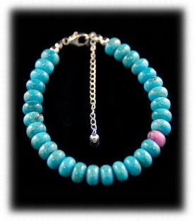 Beaded Turquoise Bracelet