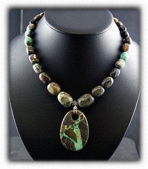 Turquoise Beaded Necklaces Jewelry