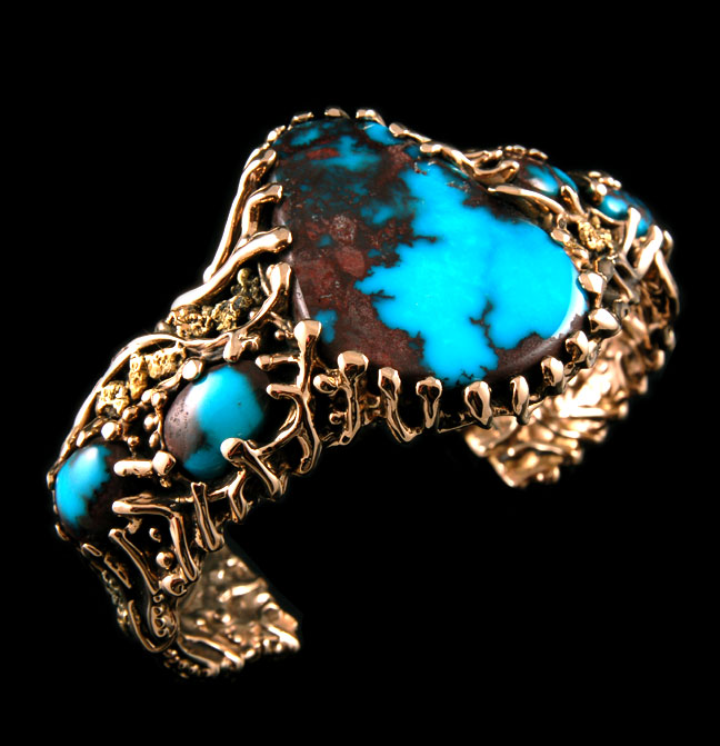 Quality Gold Turquoise Jewelry