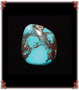 Smoky Bisbee Turquoise Cabochon