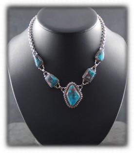 Beautiful Bisbee Turquoise Necklaces from Durango Silver Company