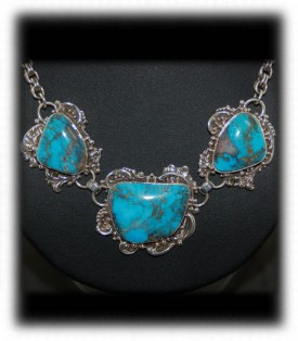 Bisbee Turquoise Necklace by John Hartman