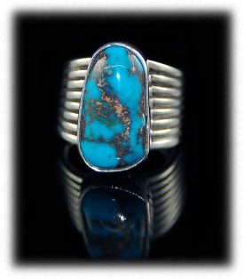 Bisbee Turquoise Ring - Bisbee Turquoise Jewelry