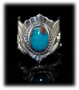 Rare Turquoise Silver Rings and Bands