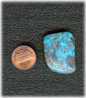 Large Authentic Bisbee Turquoise Cabochon