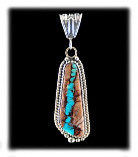 Bisbee Turquoise Pendant