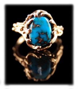 Bisbee Blue Turquoise Ring