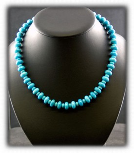 Round Turquoise Beads