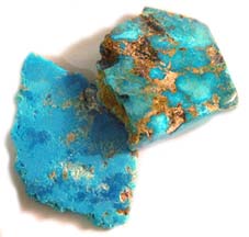 Blue Gem Turquoise displays the physical properties of Turquoise