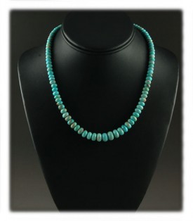 Turquoise Bead Necklace