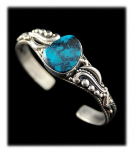 Blue Diamond Turquoise Bracelet